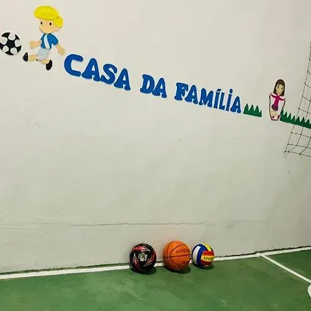 Casa Da Familia Em Aparecida Tv Wi Fi 4 Banheiros A 5 Min Da Basilica Villa Exterior photo